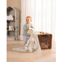 blanket plush toy 100x75cm rabbit Nelly - 3