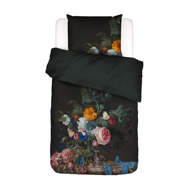 Bedding Gwendolyn 140x220cm with pillowcase 60x70cm dark green