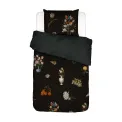 Bedding Amadee 140x220cm with pillowcase 60x70cm black