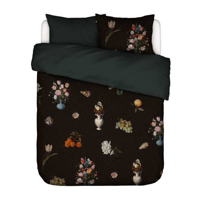 Bedding Amadee 200x220cm with 2 pillowcases 60x70cm black - 1