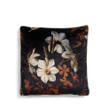 Decorative cushion Daffodils Reunited 50x50cm black - 1