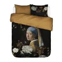 Bedding Floral Girl 260x220cm with 2 pillowcases 60x70cm black