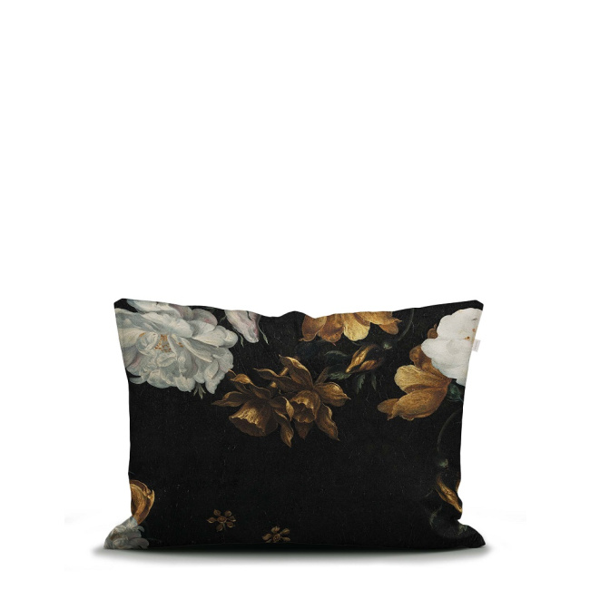 Pillowcase Floral Girl 60x70cm black