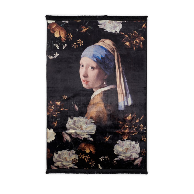 Dywan Floral Girl 120x180cm czarny - 1