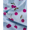 Bedding Zesty Cherry 135x200cm with pillowcase 80x80cm iceblue - 3