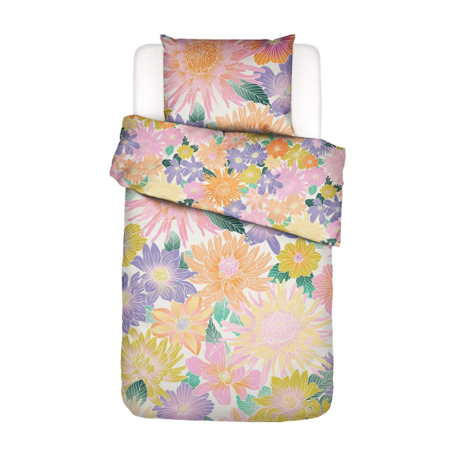 Bedding Flower fling 135x200cm with pillowcase 80x80cm floral - 1