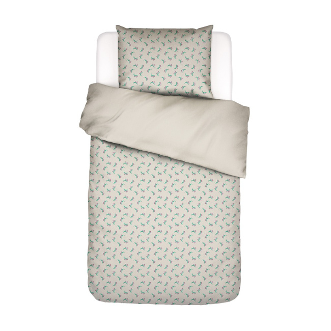 Bedding Lily Melody 135x200cm with pillowcase 80x80cm tofu - 1