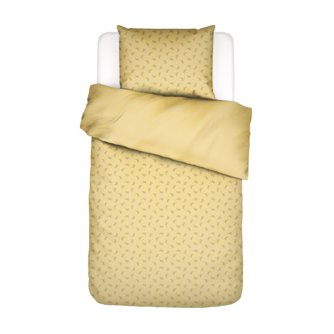 Bedding Lily Melody 135x200cm with pillowcase 80x80cm yellow