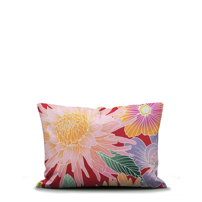 Pillowcase Flower Fling 60x70cm floral red