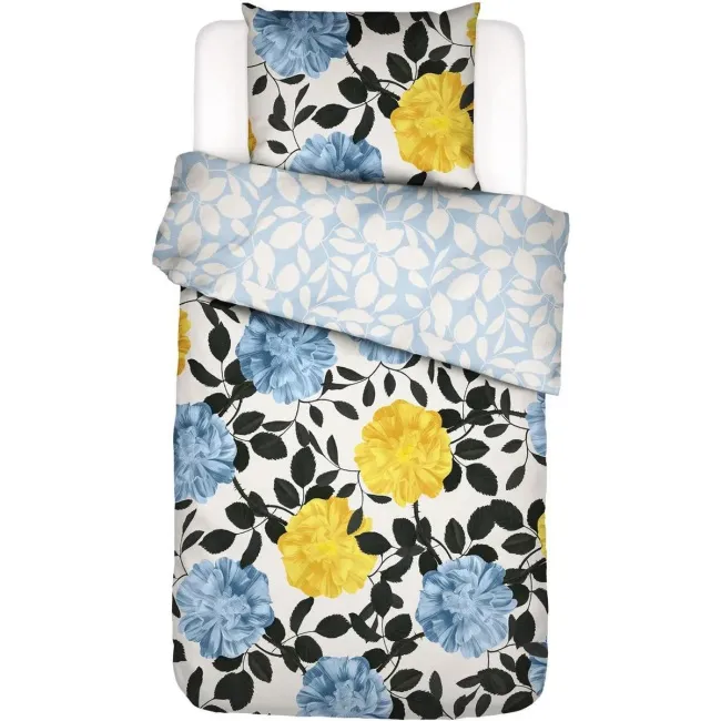 Bedding Bloom with a view 140x220cm with pillowcase 60x70cm white