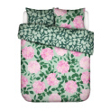 Bedding Bloom with a view 240x220cm with 2 pillowcases 60x70cm green - 1