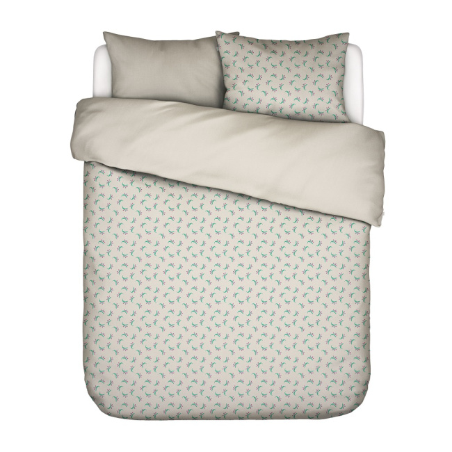 Bedding Lily Melody 200x220cm with 2 pillowcases 60x70cm tofu