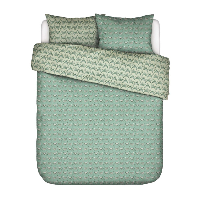 Bedding Chicken Run 200x220cm with 2 pillowcases 60x70cm turquoise