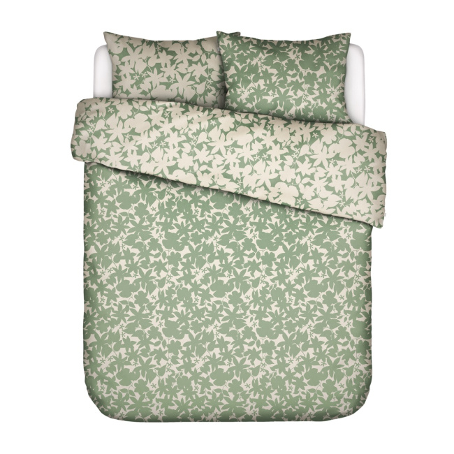 Bedding Sora 200x220cm with 2 pillowcases 60x70cm green