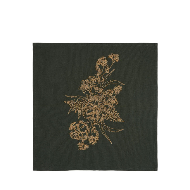 Napkin Masterpiece 45x45cm dark green