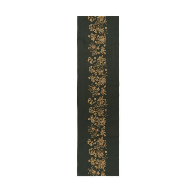 table runner Masterpiece 40x150cm dark green