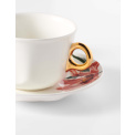 Cup with saucer Gallery 220ml for coffee white - 3