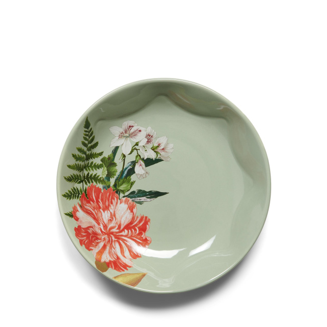 Pasta plate Gallery 21cm green