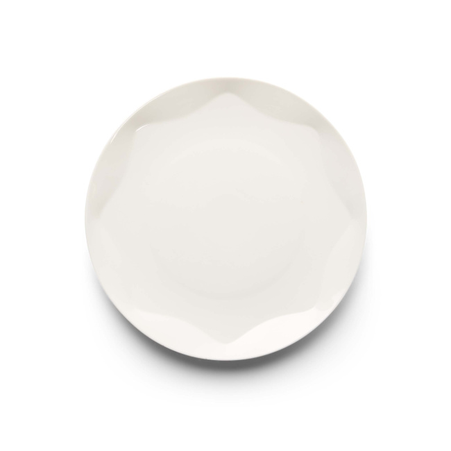 Breakfast plate Sculpture 21cm white - 1