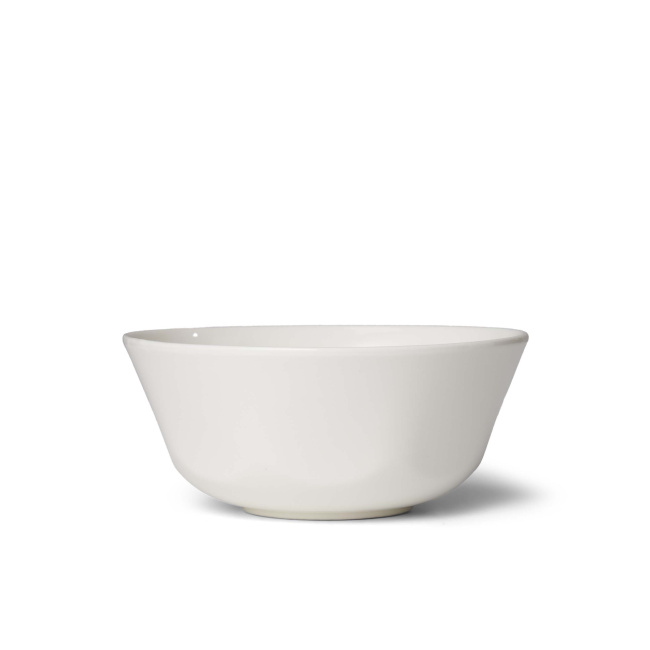 Bowl Sculpture 15cm white - 1