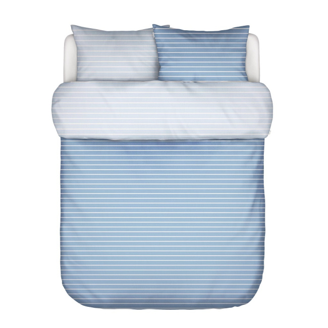 Bedding Thyra 200x200cm with 2 pillowcases 80x80 blue