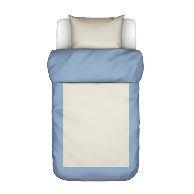 Bedding Keersten 140x200cm with pillowcase 70x90cm blue