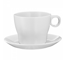 Filiżanka ze spodkiem Barista 225ml do kawy/herbaty