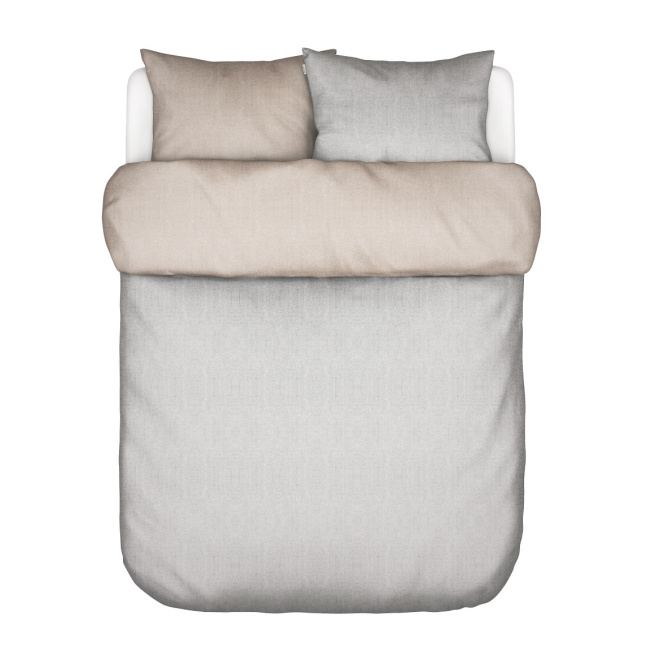 Bedding Malthe 200x200cm with 2 pillowcases 80x80cm light grey