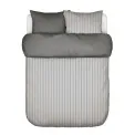 Bedding Skei 200x200cm with 2 pillowcases 80x80cm black - 1