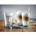 Set of 6 Latte Macchiato Glasses 300ml with Spoons - 5