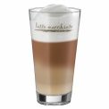 Komplet 6 szklanek 300ml do latte macchiato + łyżeczki - 6