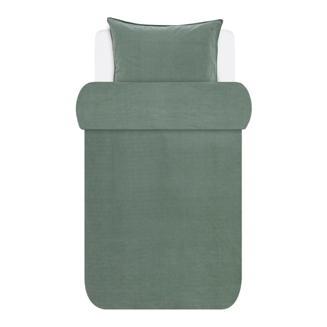 Bedding Senja 135x200cm with pillowcase 80x80cm green