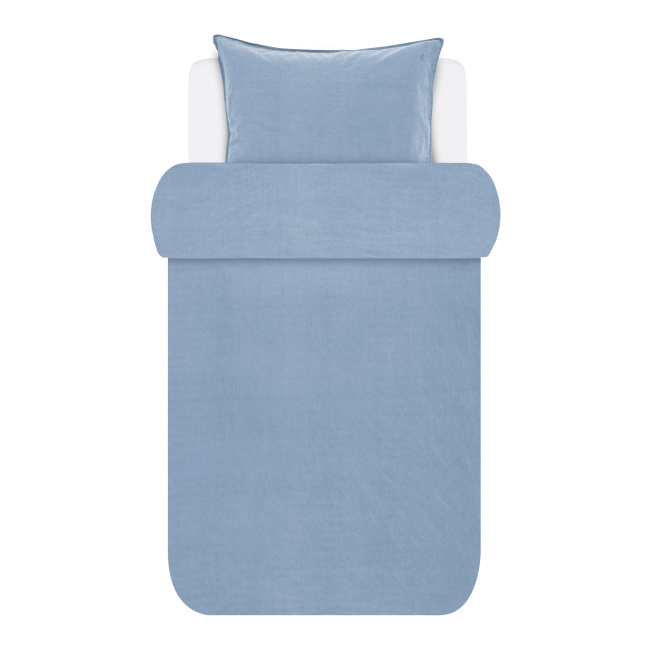 Bedding Senja 135x200cm with pillowcase 80x80cm blue