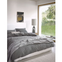 Bedding Senja 155x220cm with pillowcase 80x80cm grey - 2