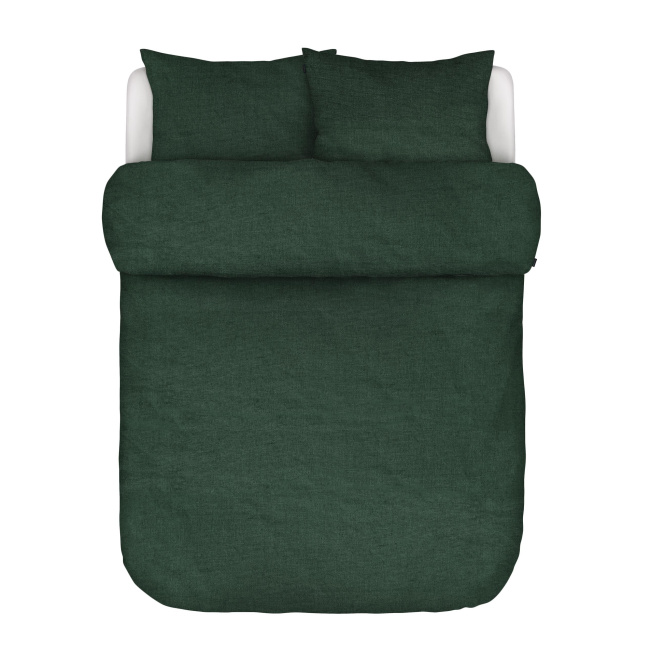 Bedding Valka 200x200cm with 2 pillowcases 80x80cm dark green