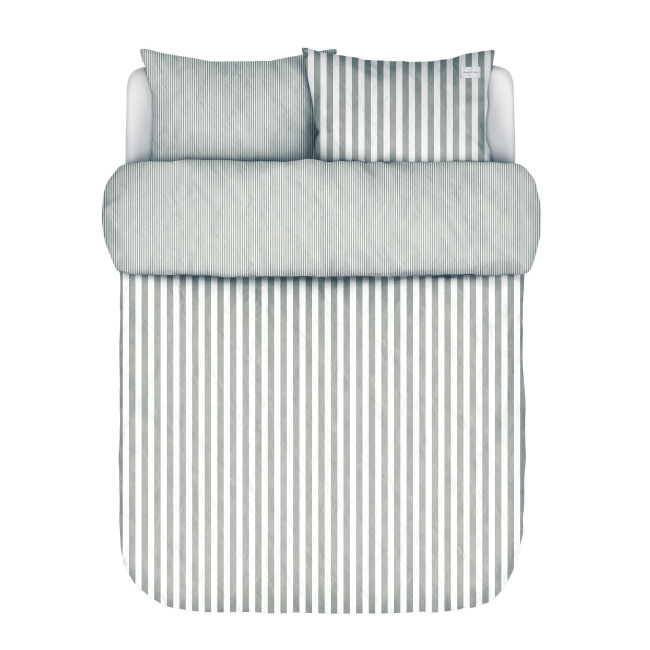 Bedding Mikkeli 200x200cm with 2 pillowcases 80x80cm grey