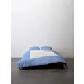 Poszewka na poduszkę Keersten 60x70cm dwustronna niebiesko-beżowa - 3