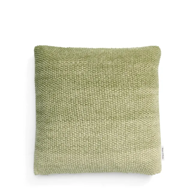 Poduszka Nordic knit melange 50x50cm zielona