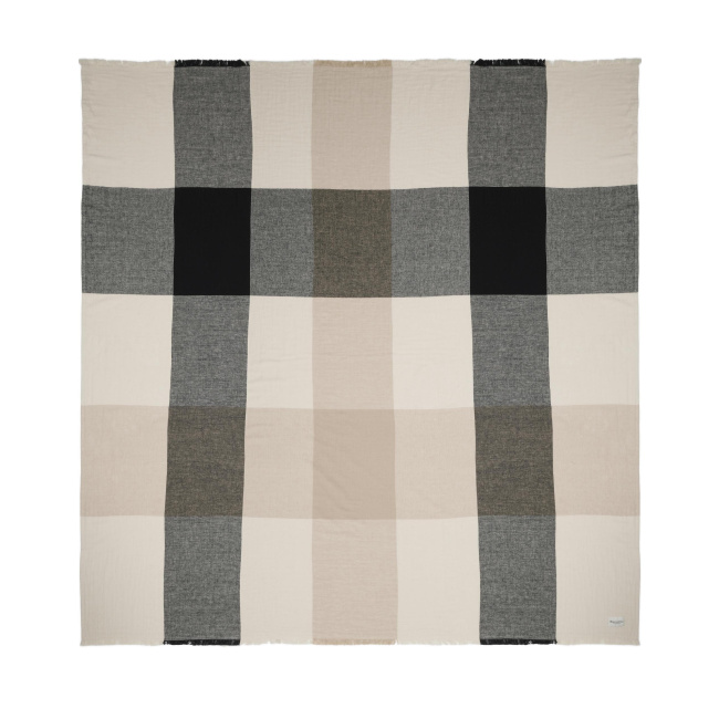 Plaid Erlend 200x200cm black