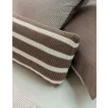 Cushion Structure knit 30x50cm brown - 2