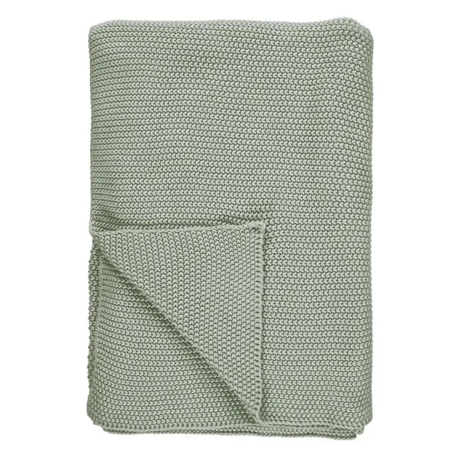 Pled Nordic Knit 130x170cm zielony
