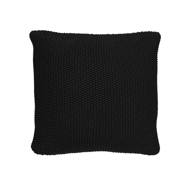 Cushion Nordic Knit 50x50cm black