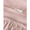 Sheet Premium Organic Jersey 100x220cm powder pink