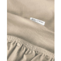 Sheet Premium Organic Jersey 100x220cm sand