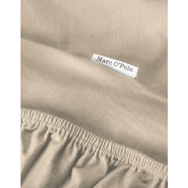 Sheet Premium Organic Jersey 100x220cm sand