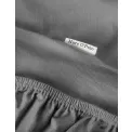 Prześcieradło Premium Organic Jersey 200-220cm szare