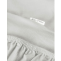 Sheet Premium Organic Jersey 100x220cm light grey