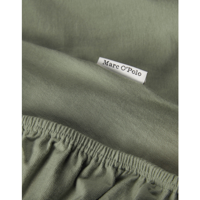 Sheet Premium Organic Jersey 100x220cm green