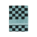 Towel Checker 70x140cm teal - 1