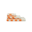 Towel Checker  70x140cm orange - 3